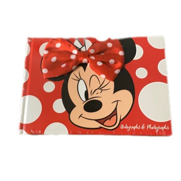 Disney Minnie Mouse 25 Photo Sleeve Autograph Book And Photo Album - Picture 3 of 6